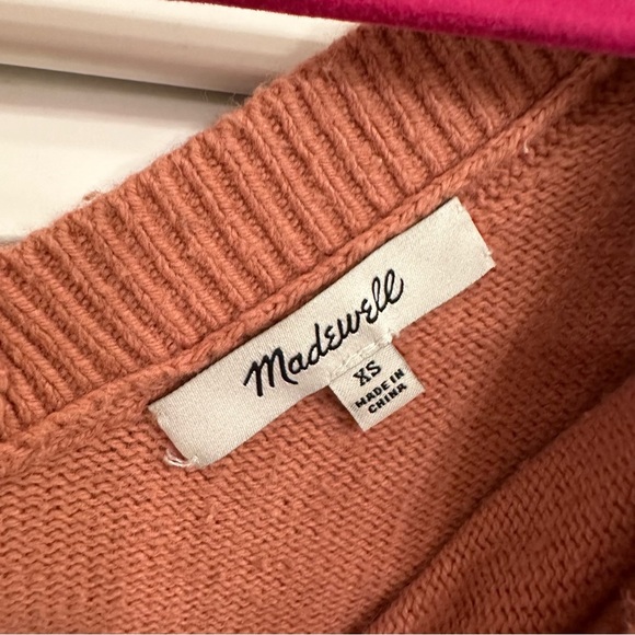 Madewell Double-V Pullover Sweater - Picture 7 of 9